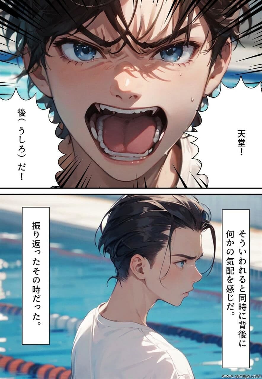 原生生物の襲撃 アダムとイブにされた男たち サンプル 1