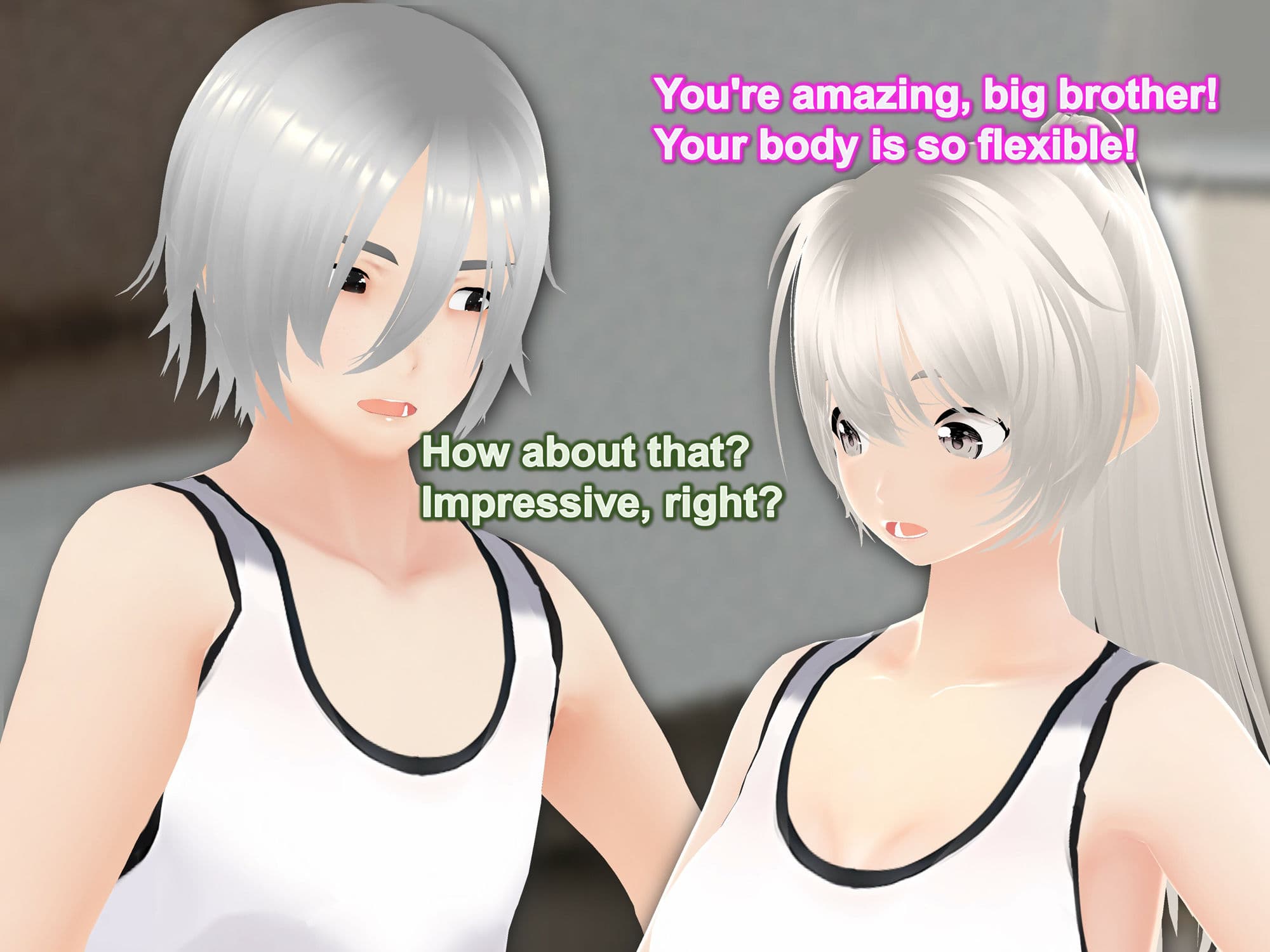 Outgrowing only girls， Overtake boys， Growth sound. Stretching exercises Arc サンプル 2