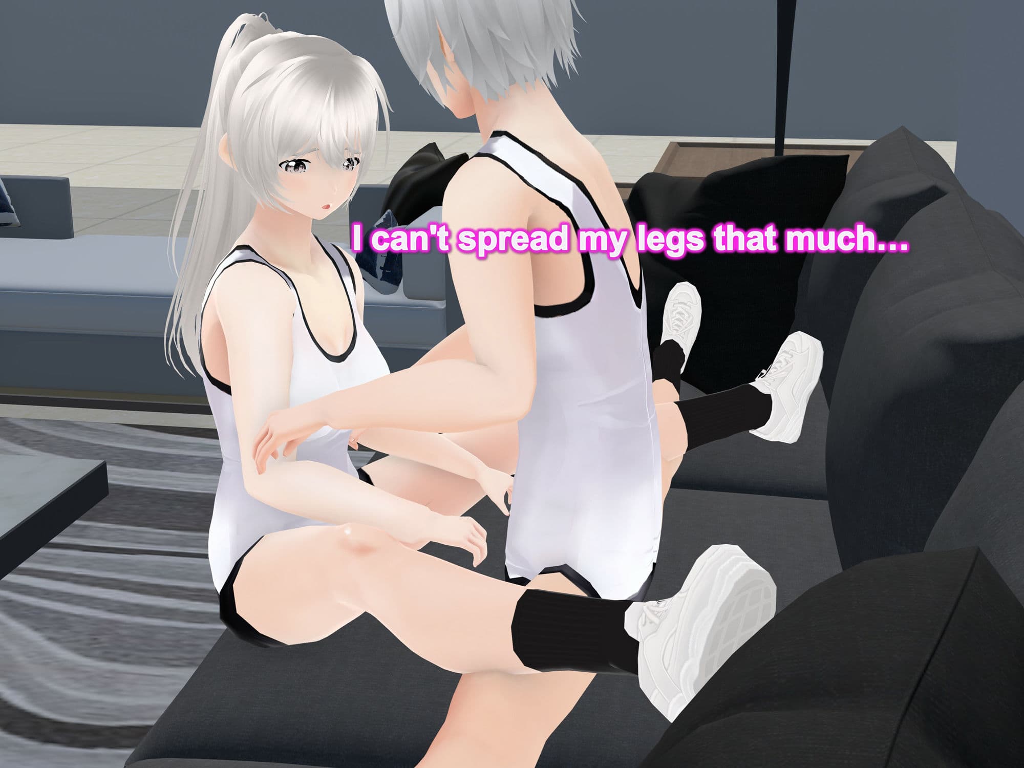 Outgrowing only girls， Overtake boys， Growth sound. Stretching exercises Arc サンプル 3