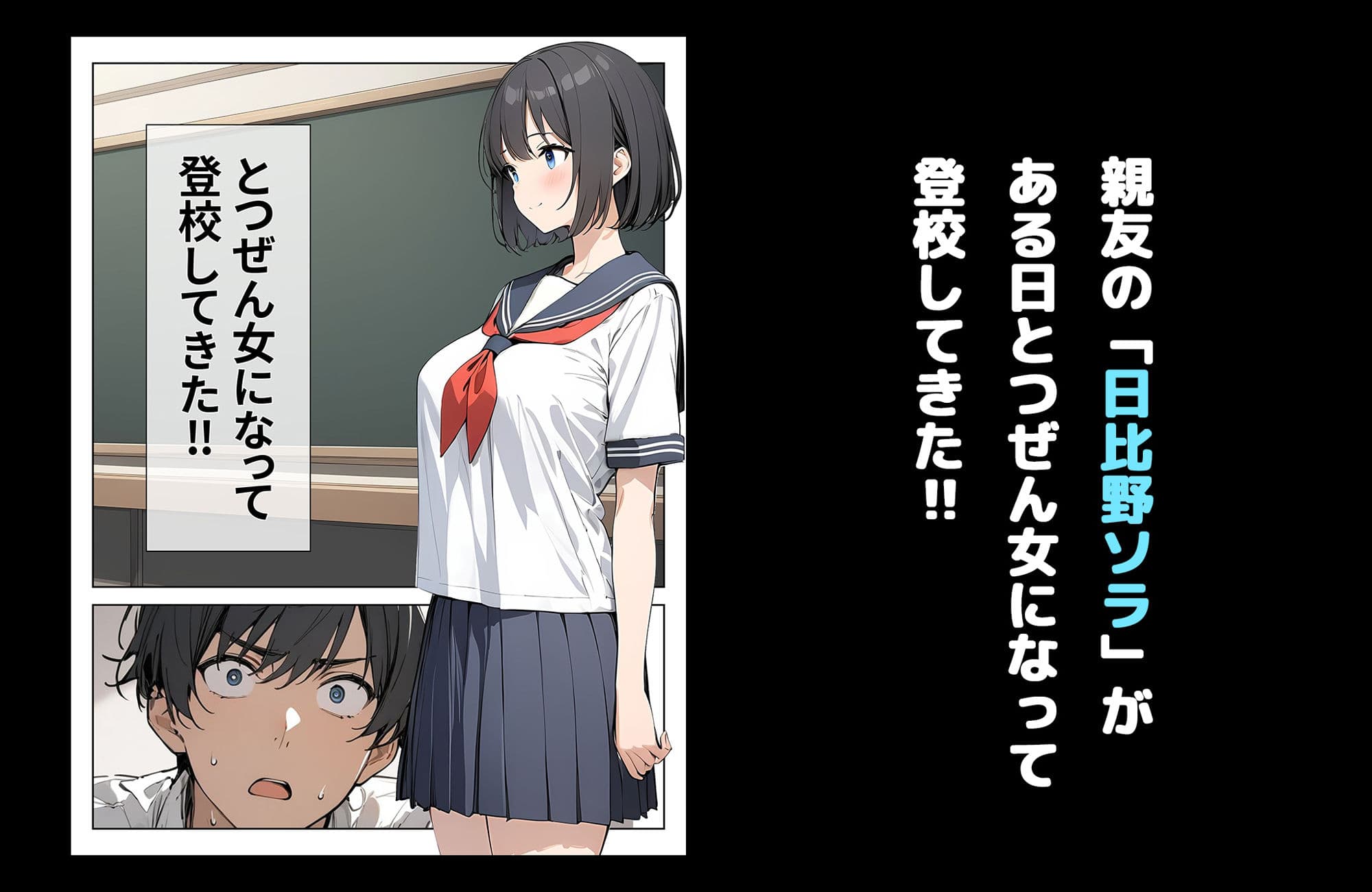 女になった親友をセフレにしてみた！！ サンプル 1