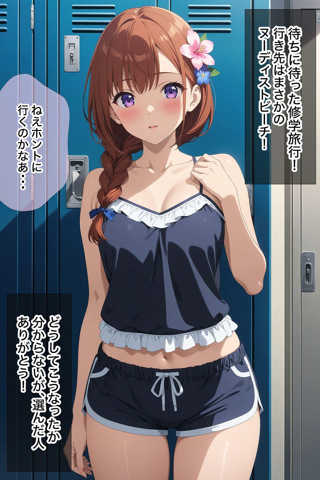 修学旅行先はヌーディストビーチ♪ サンプル 4