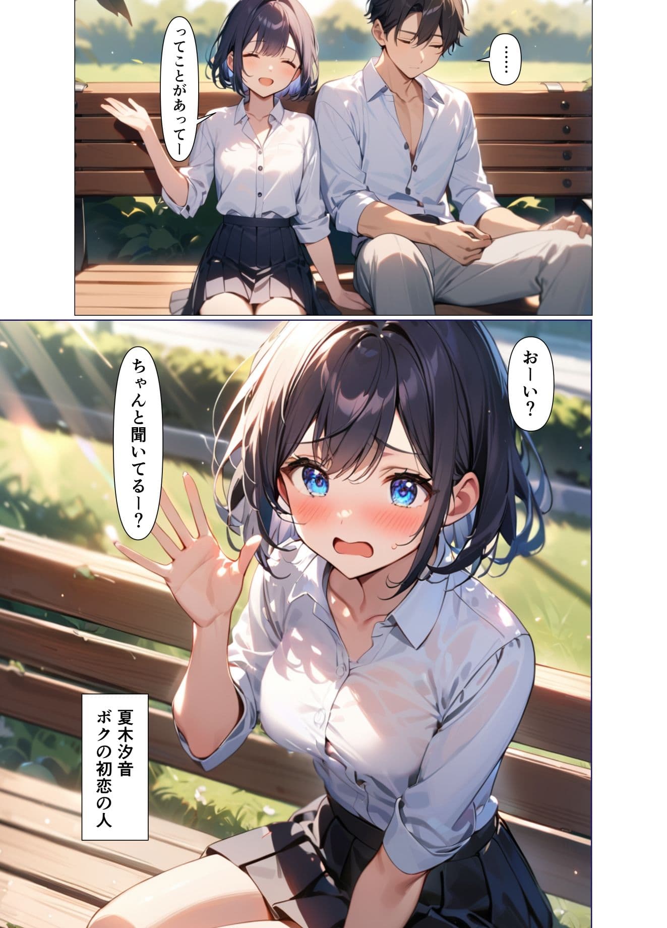 ナツノキオク -初恋で初体験の相手と再会SEX- サンプル 3