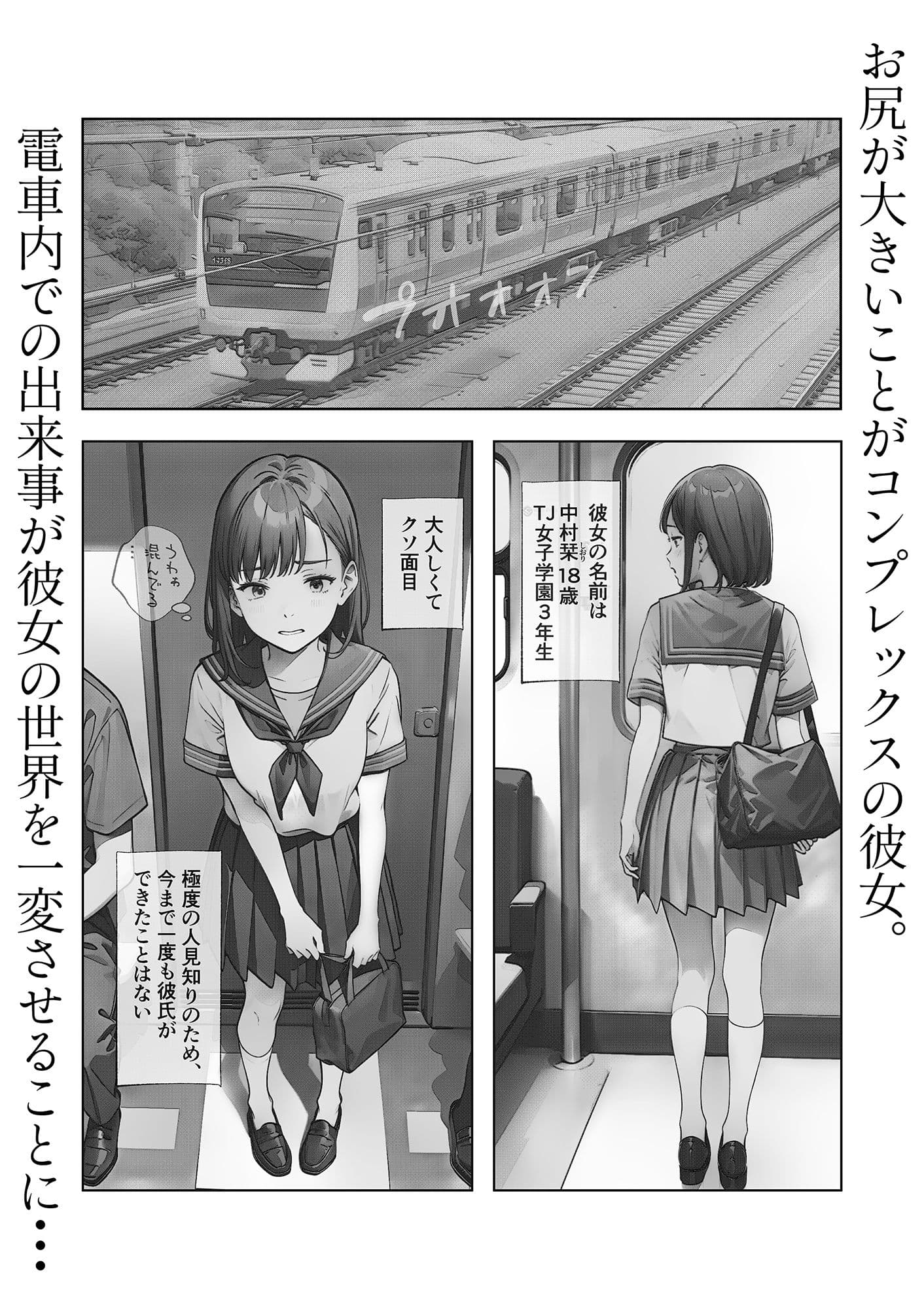 どうせ私のことエロ同人みたいに痴●するんでしょ サンプル 3