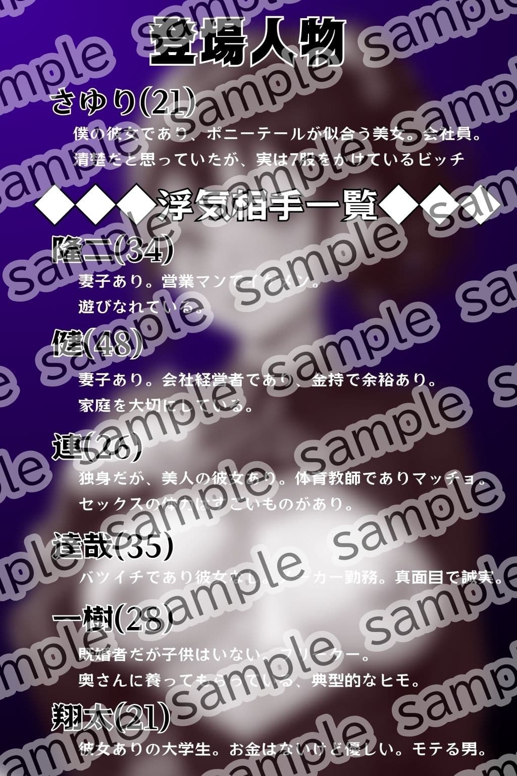 清楚でポニーテールの似合うコスプレ好きの僕の彼女さゆり（21歳）が実はただのビッチだった件 〜制服編vol.1〜 サンプル 1