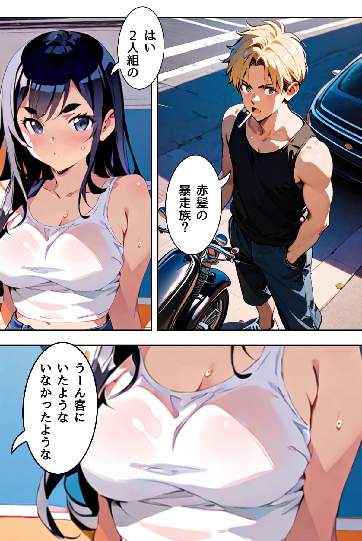 夏・海街・性 私は快楽では堕ちない（フルカラー） 03 サンプル 2