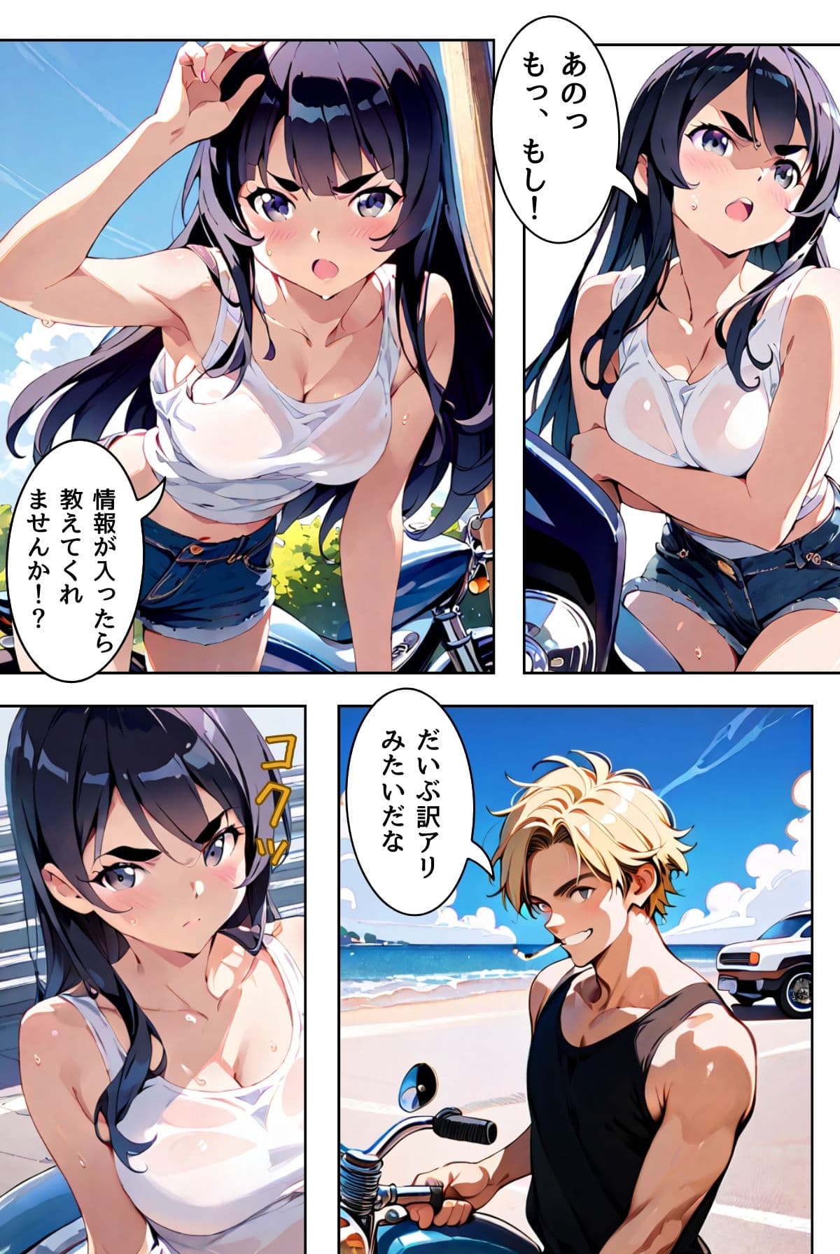 夏・海街・性 私は快楽では堕ちない（フルカラー） 03 サンプル 3