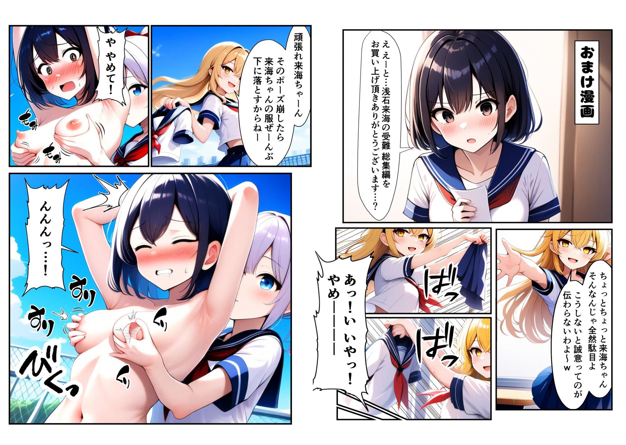 浅石来海の受難 総集編 サンプル 9