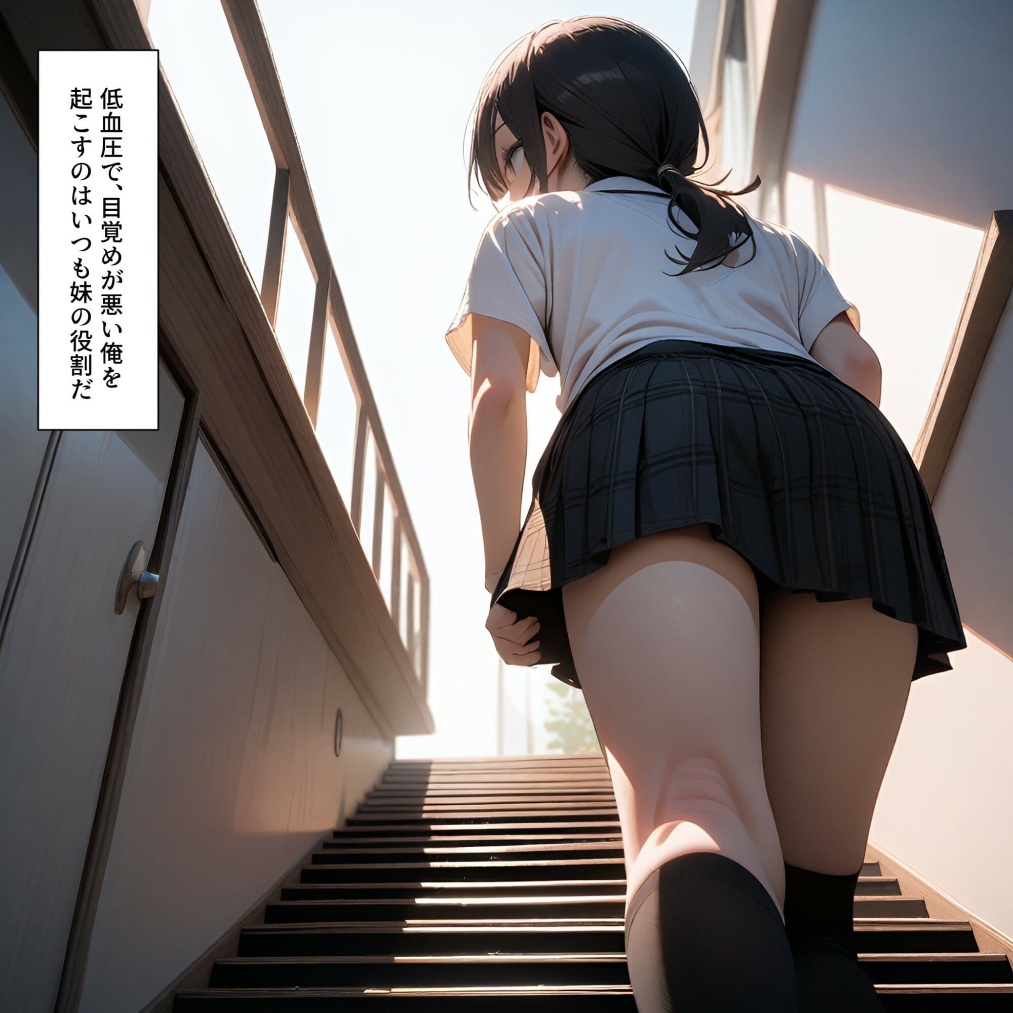 毎朝、ベッドまで起こしにきてくれる妹 サンプル 3