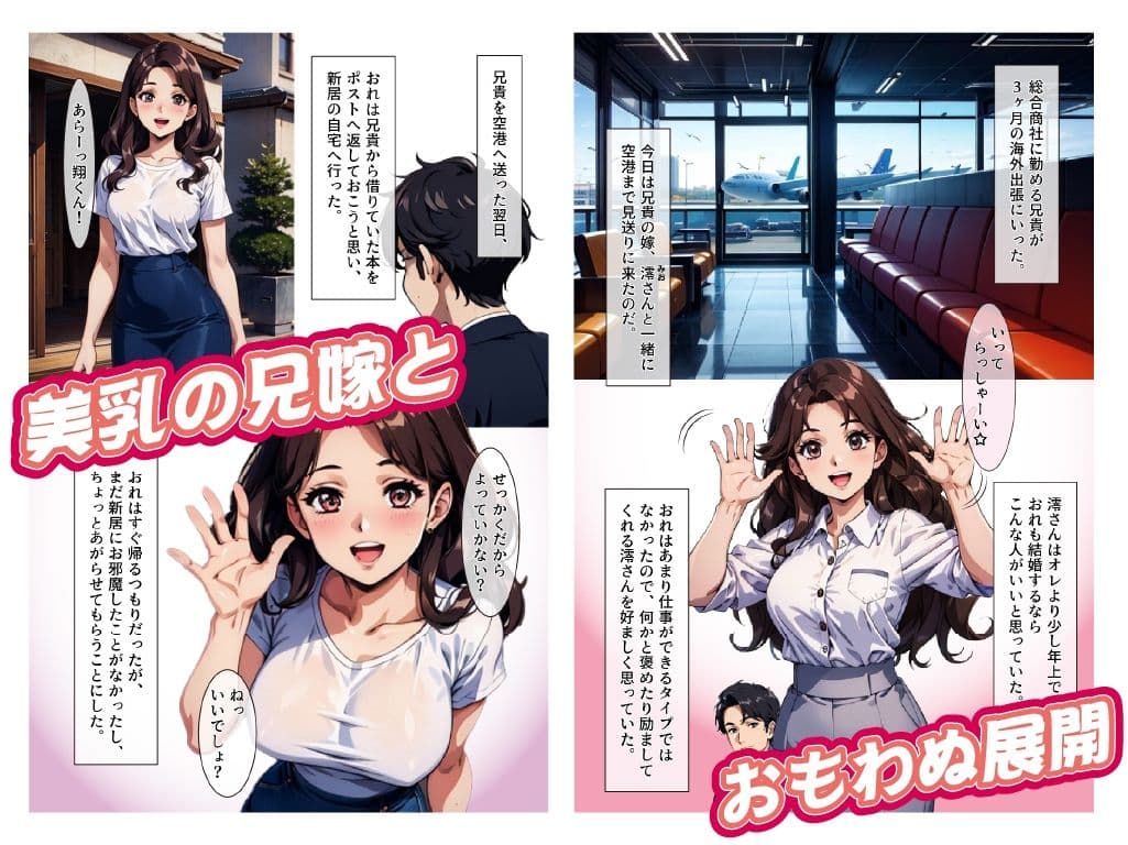 僕を全肯定してくれる美乳の兄嫁と寝取りワンチャンス サンプル 2