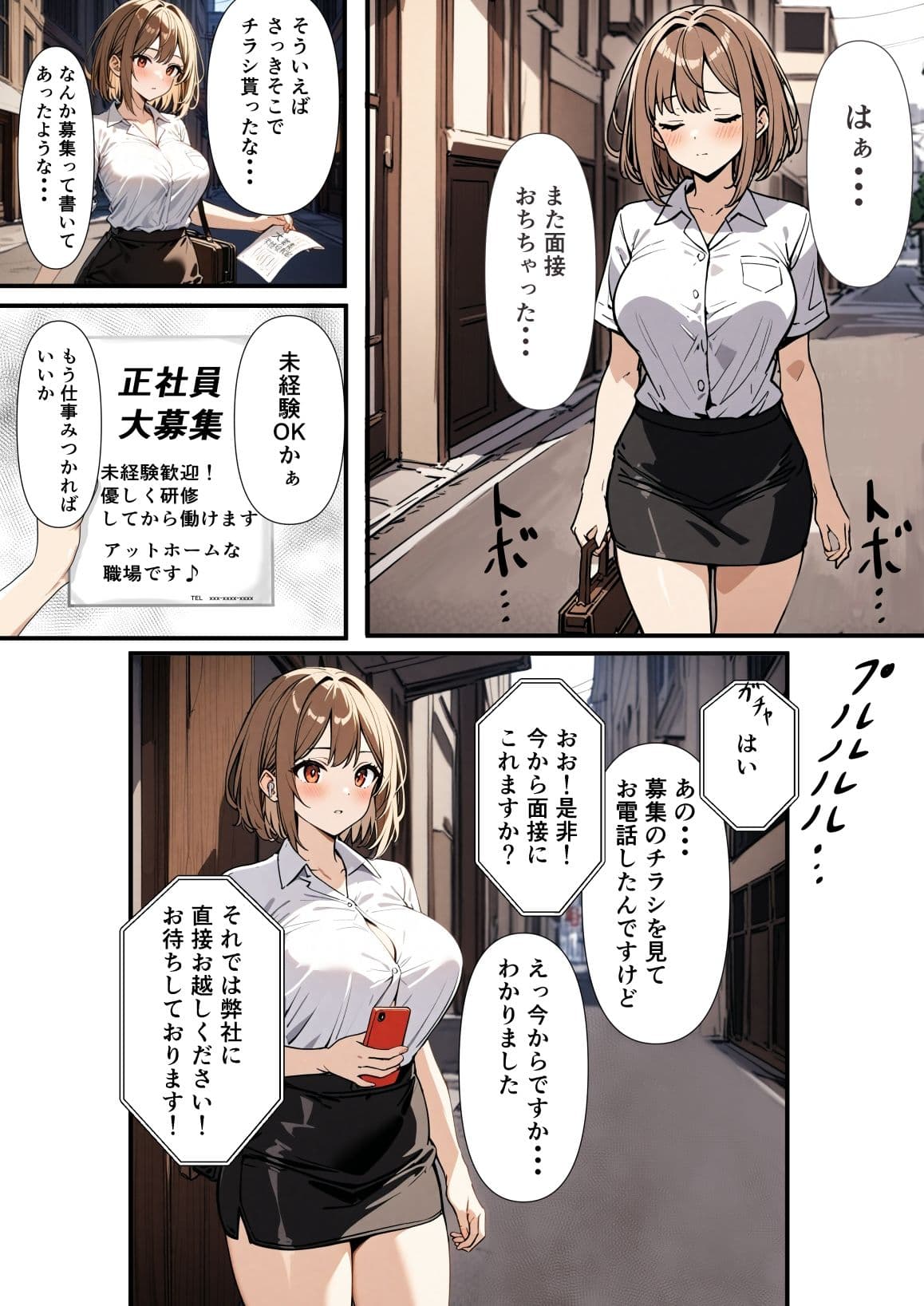 新設！性処理課〜採用されたのは性処理課でした〜研修編 サンプル 1