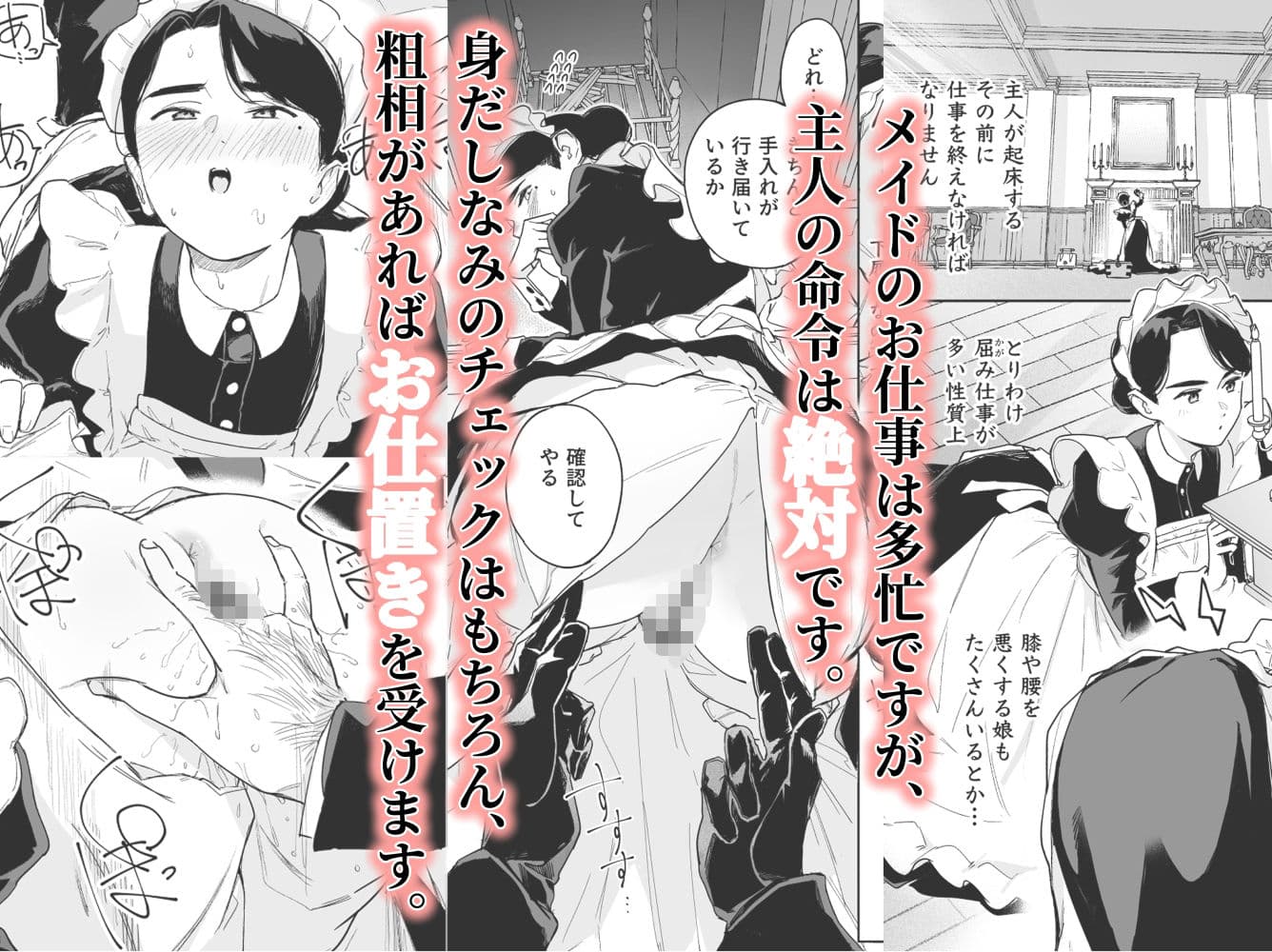 我が家のハウスメイド ブリジット 性のご奉仕〜暖炉掃除から子作りまで〜 サンプル 2