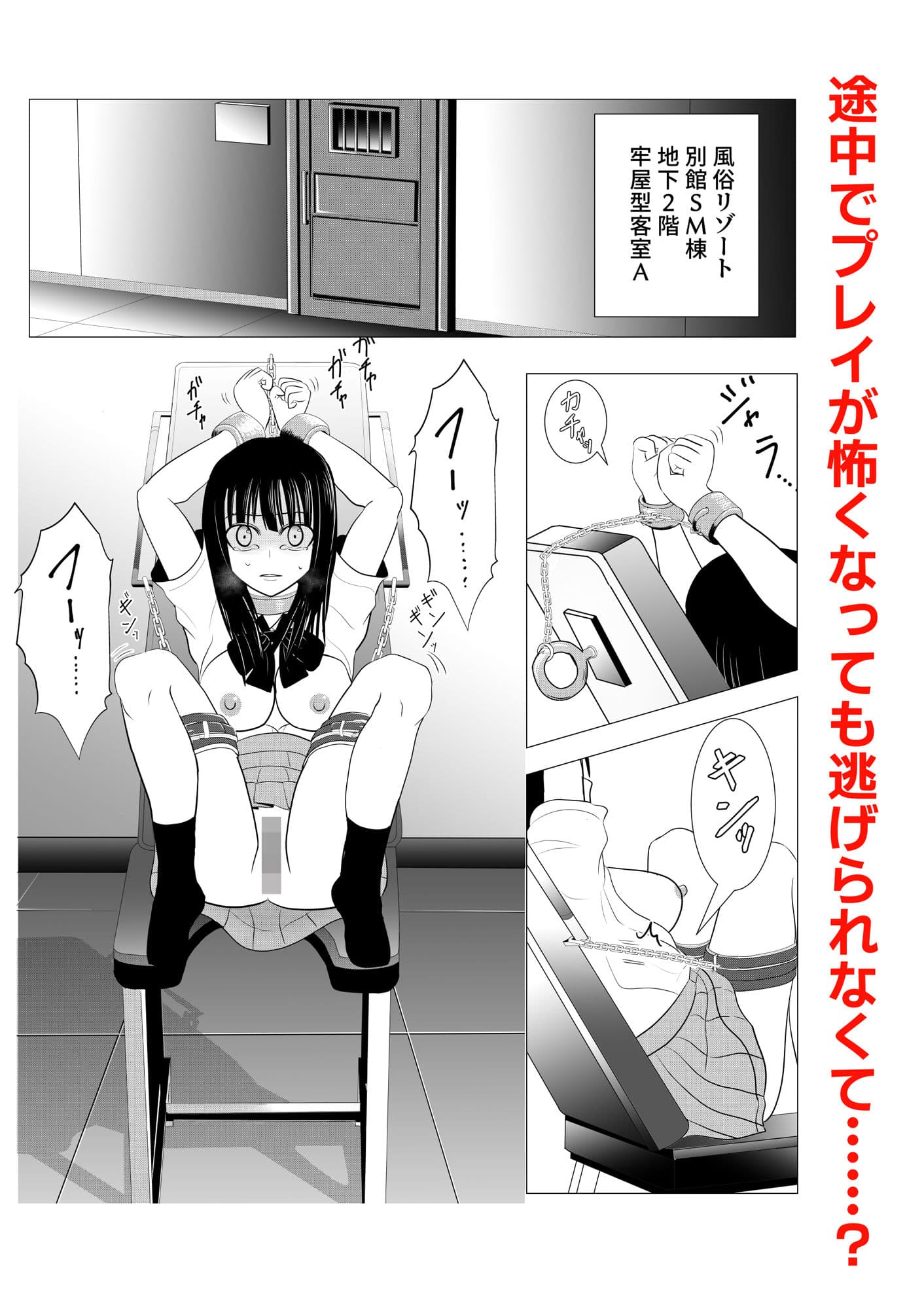 18歳からはじめる監禁拘束 AVに脳を焼かれたM女子の末路 サンプル 2