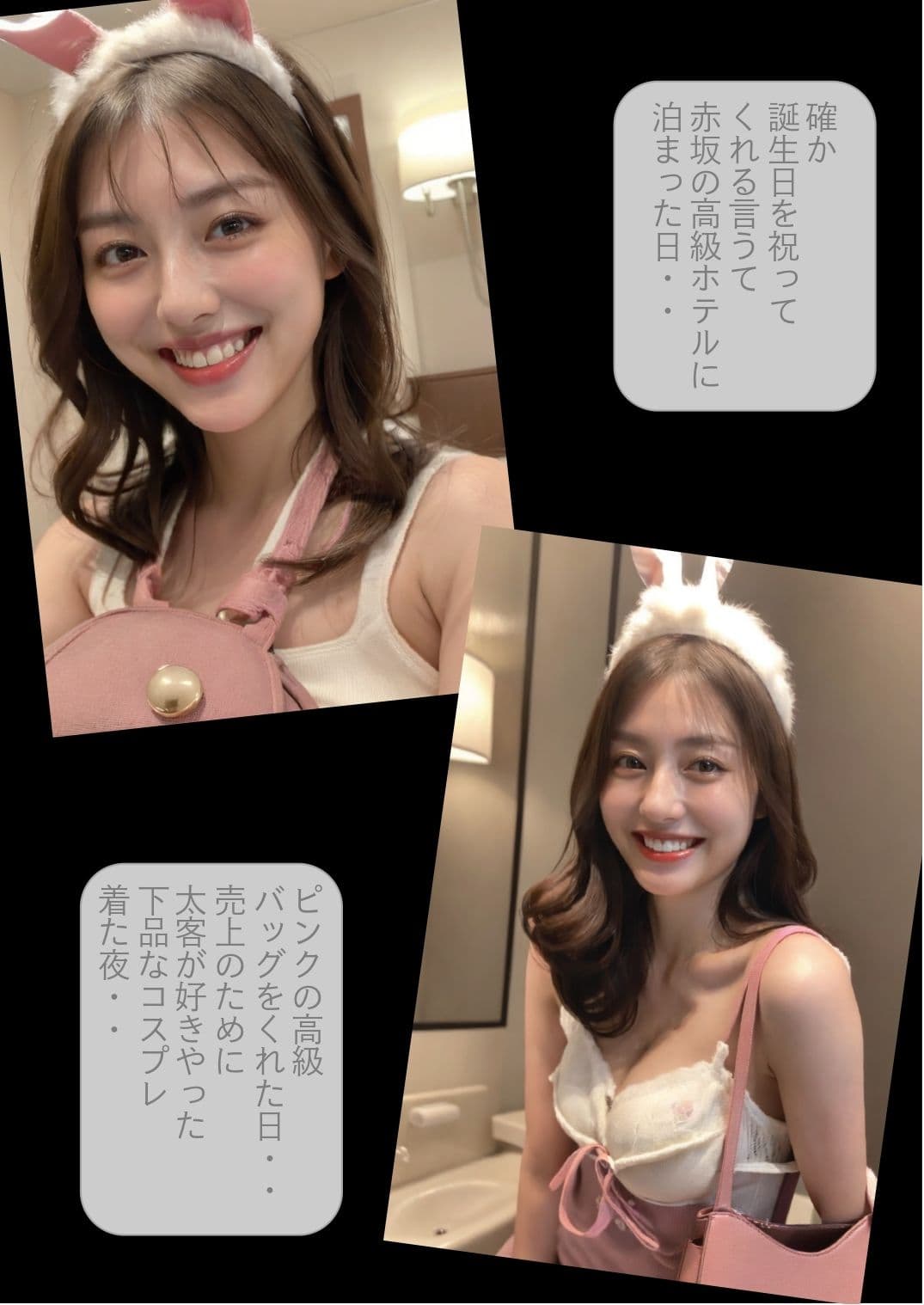 ［ストーリー＋大量画像］25億いただき六本木キャバ嬢。流出！！元太客にリベンジポルノされた爆乳美女 サンプル 7