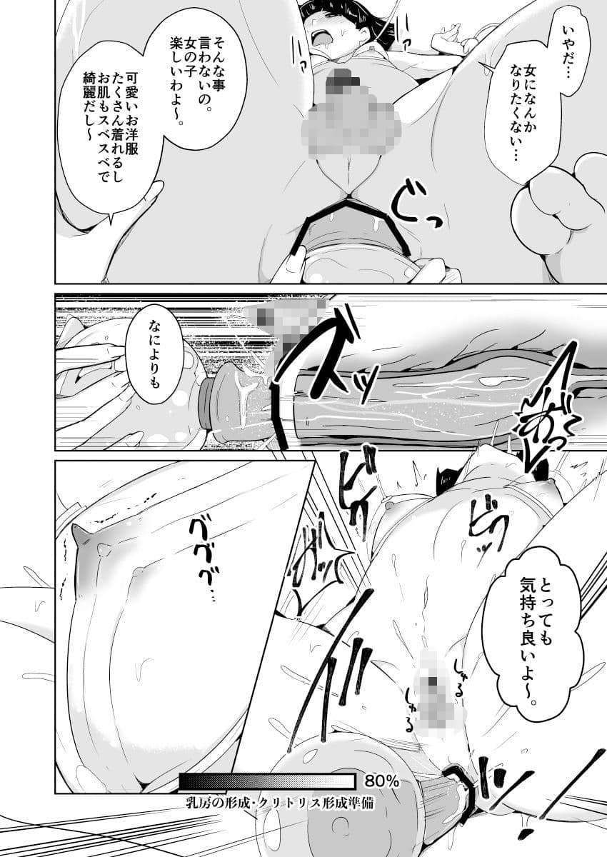 女体化治験バイト サンプル 7
