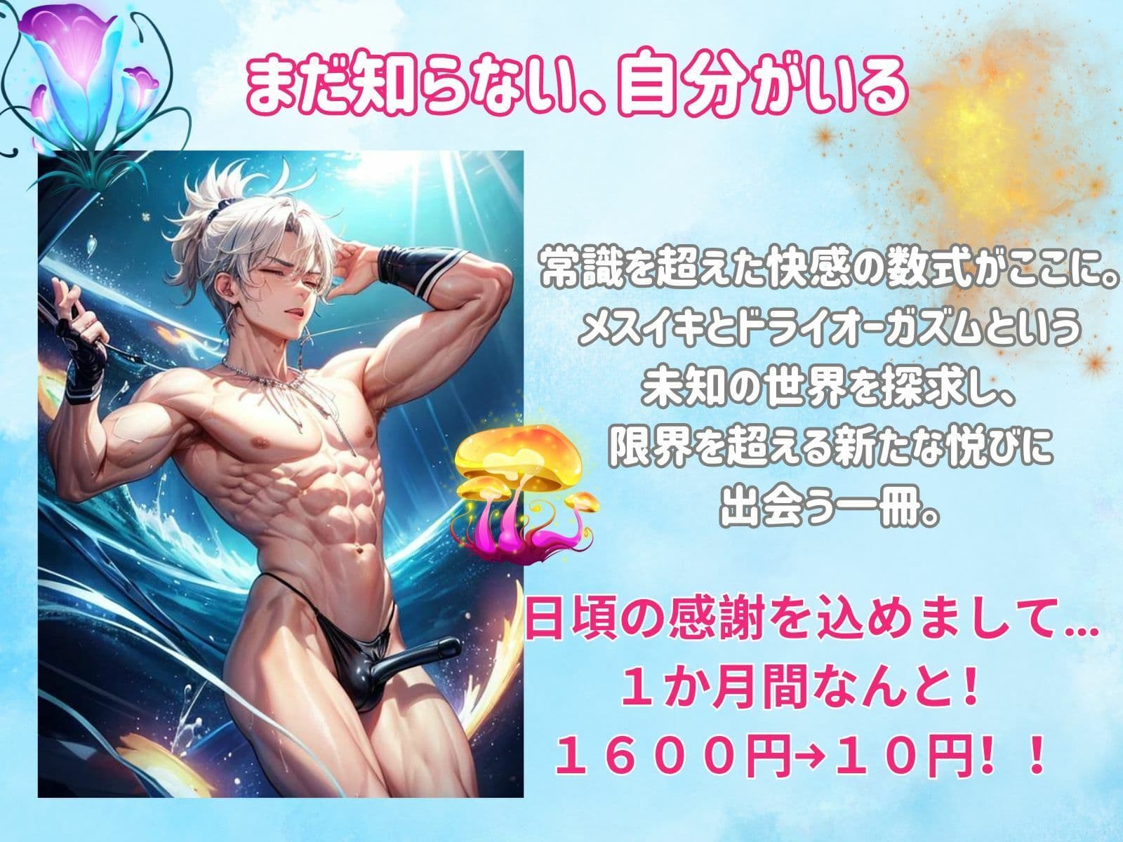 メスイキとドライオーガズムの方程式:未知の快感解明書 サンプル 1