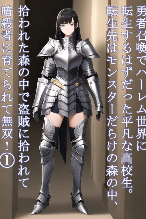 勇者召喚でハーレム世界に転生するはずだった平凡な○校生。転生先はモンスターだらけの森の中、拾われた森の中で盗賊に拾われて暗殺者に育てられて無双！1 サンプル 1