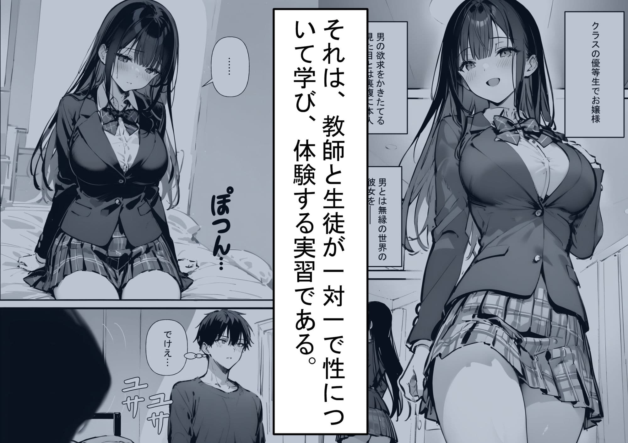 お嬢様学校の性教育日誌 サンプル 2