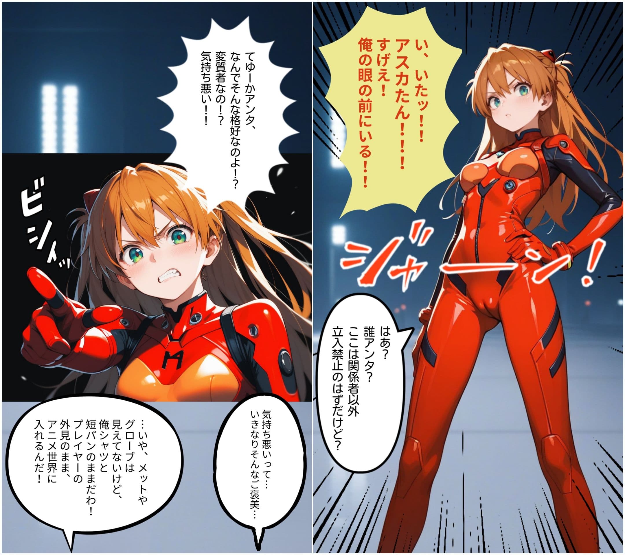 VRアニメキャラレ◯プゲームを手に入れたキモい俺！！ サンプル 1