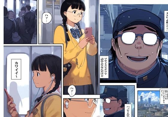 駅で見かけた三つ編みガールを催●アプリで孕ませました サンプル 1