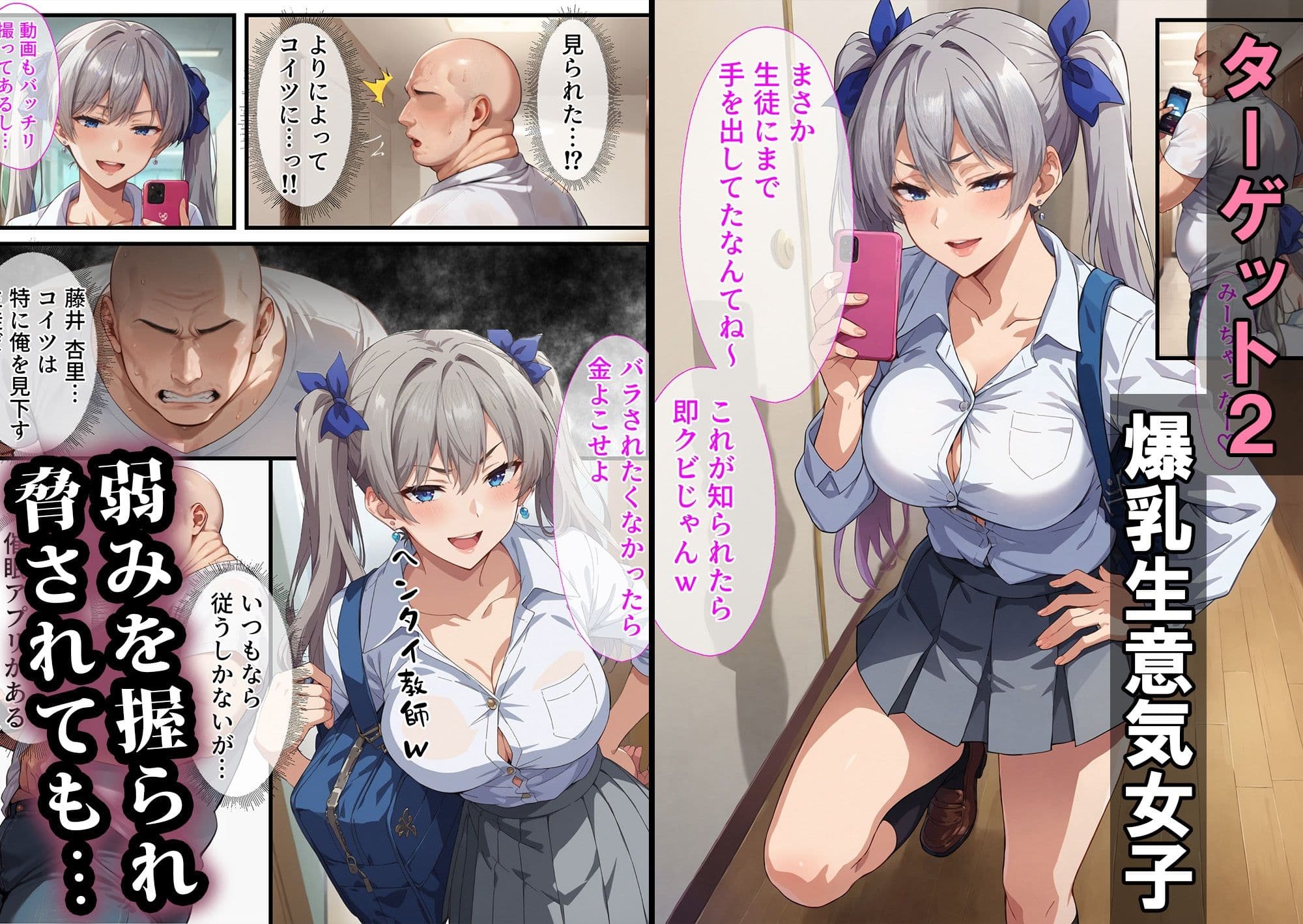 催●おじさんに支配された女達〜女子校生編3 サンプル 5