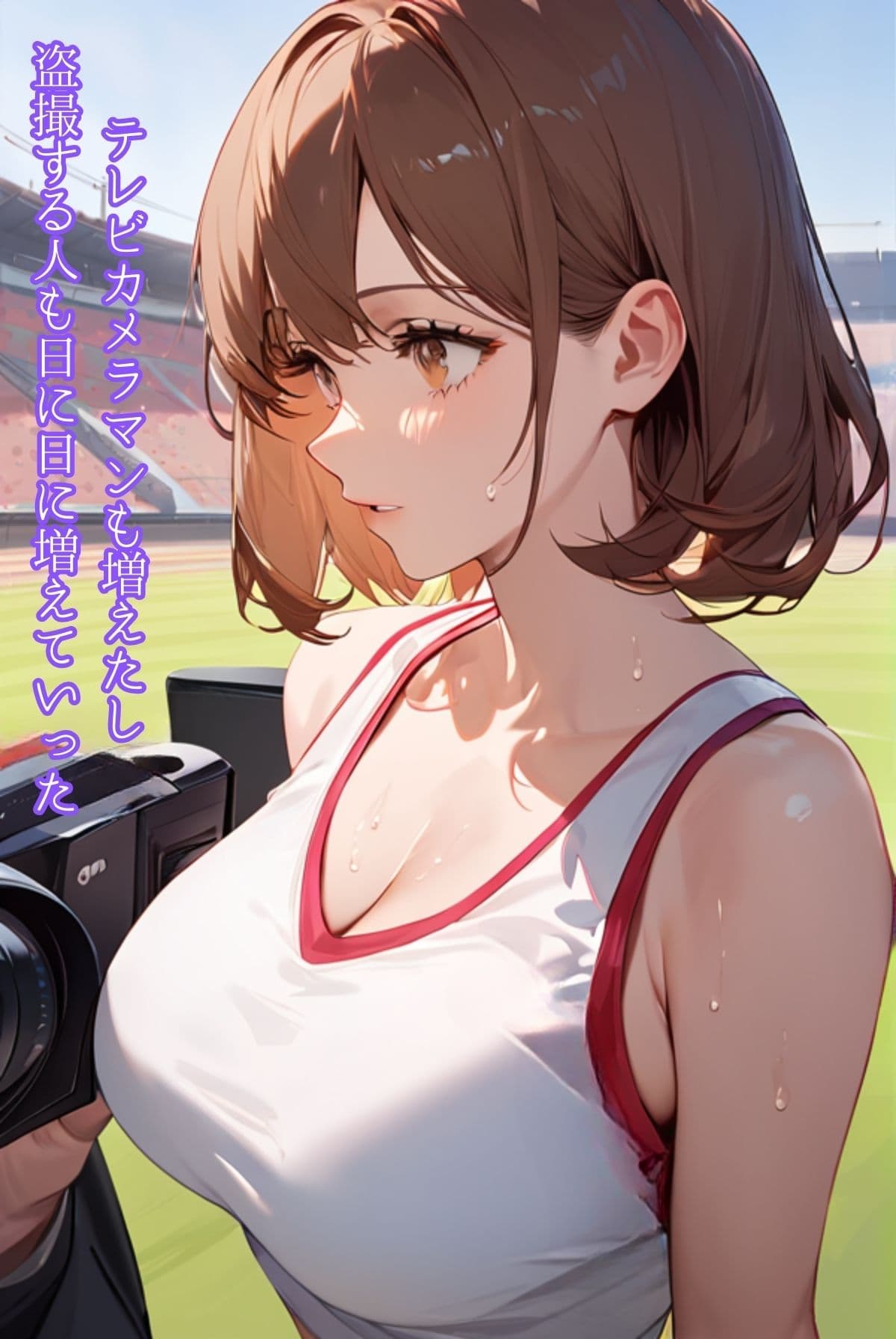 【盗撮】なかなか快楽堕ちしない、媚薬を飲まされた陸上部エース サンプル 6