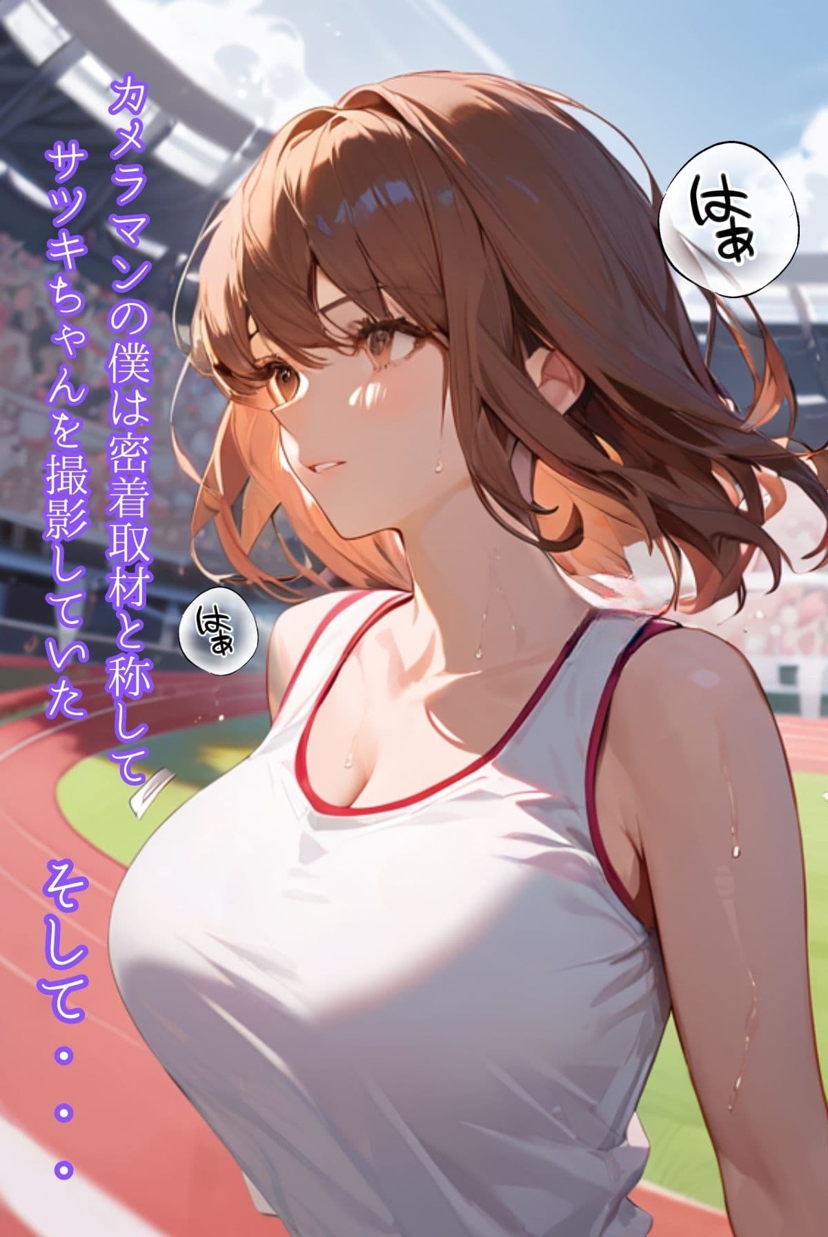 【盗撮】なかなか快楽堕ちしない、媚薬を飲まされた陸上部エース サンプル 7