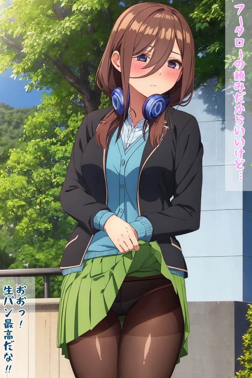 ミク姦〜フータローに嫌われないために中野三玖がイキまくる特訓に励む〜 サンプル 1