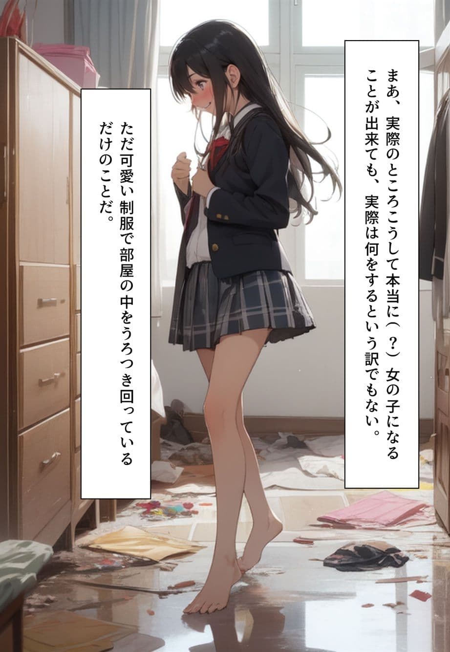 突然女体化能力を得たボクの愉快な生活 サンプル 8