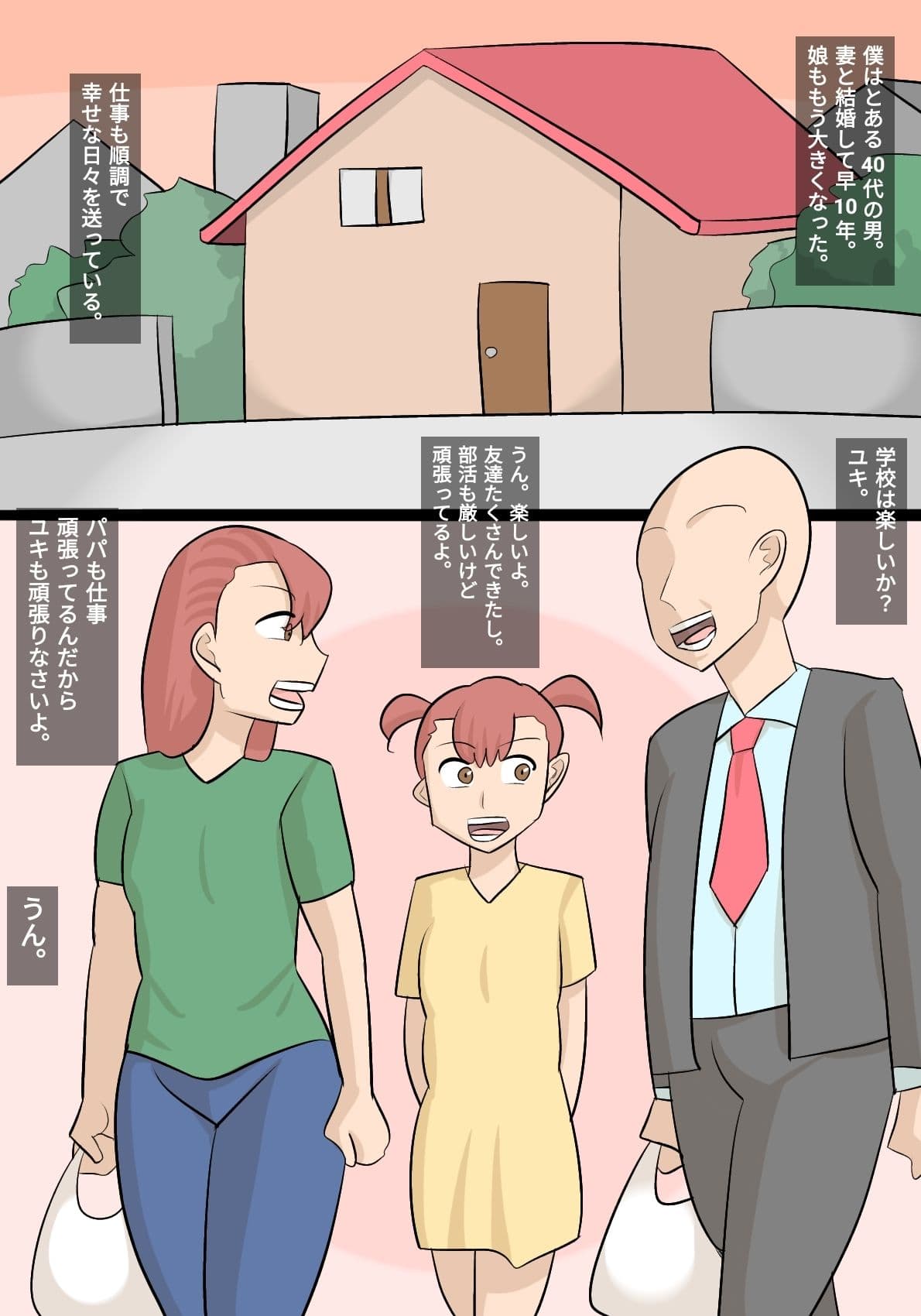 他人の家庭を崩壊させるブスおばさん サンプル 1
