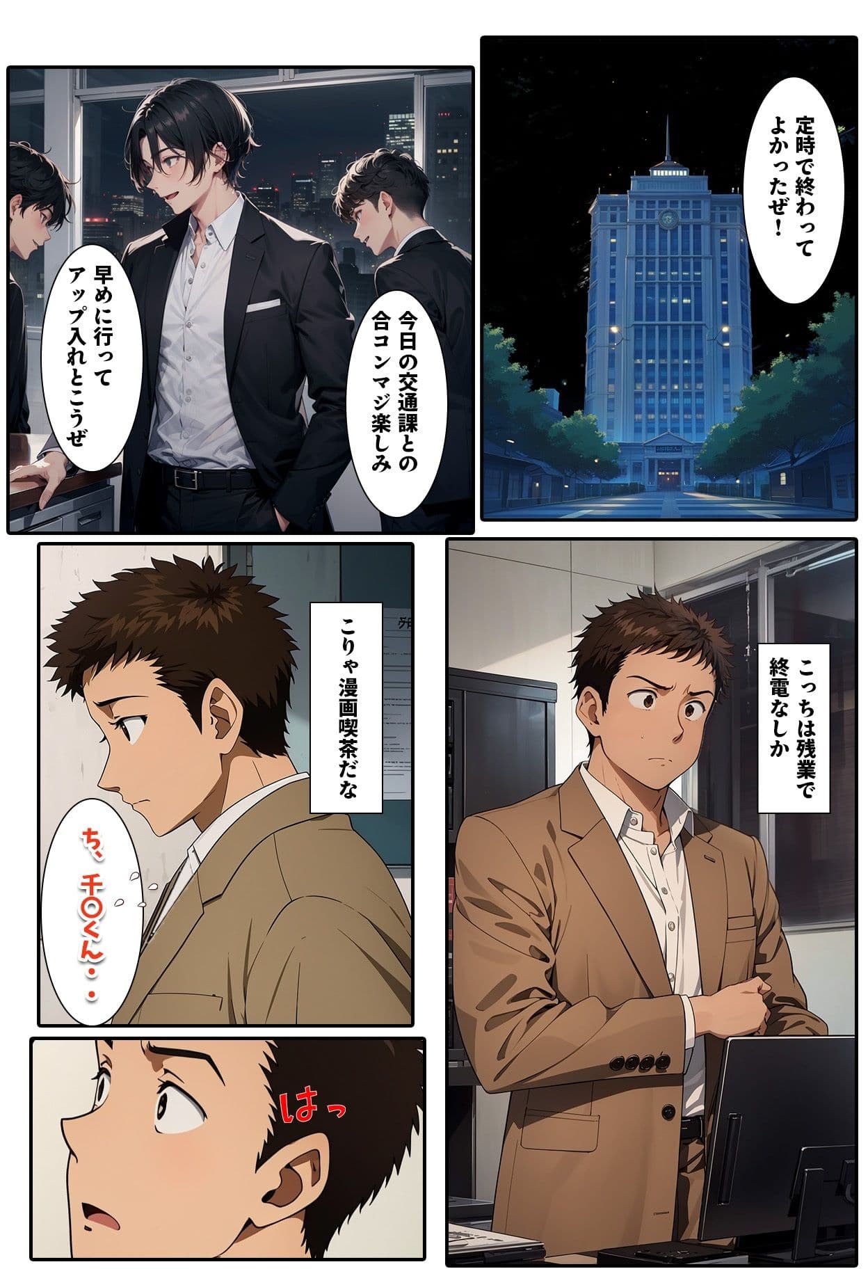 名探偵の巡査物語 サンプル 1