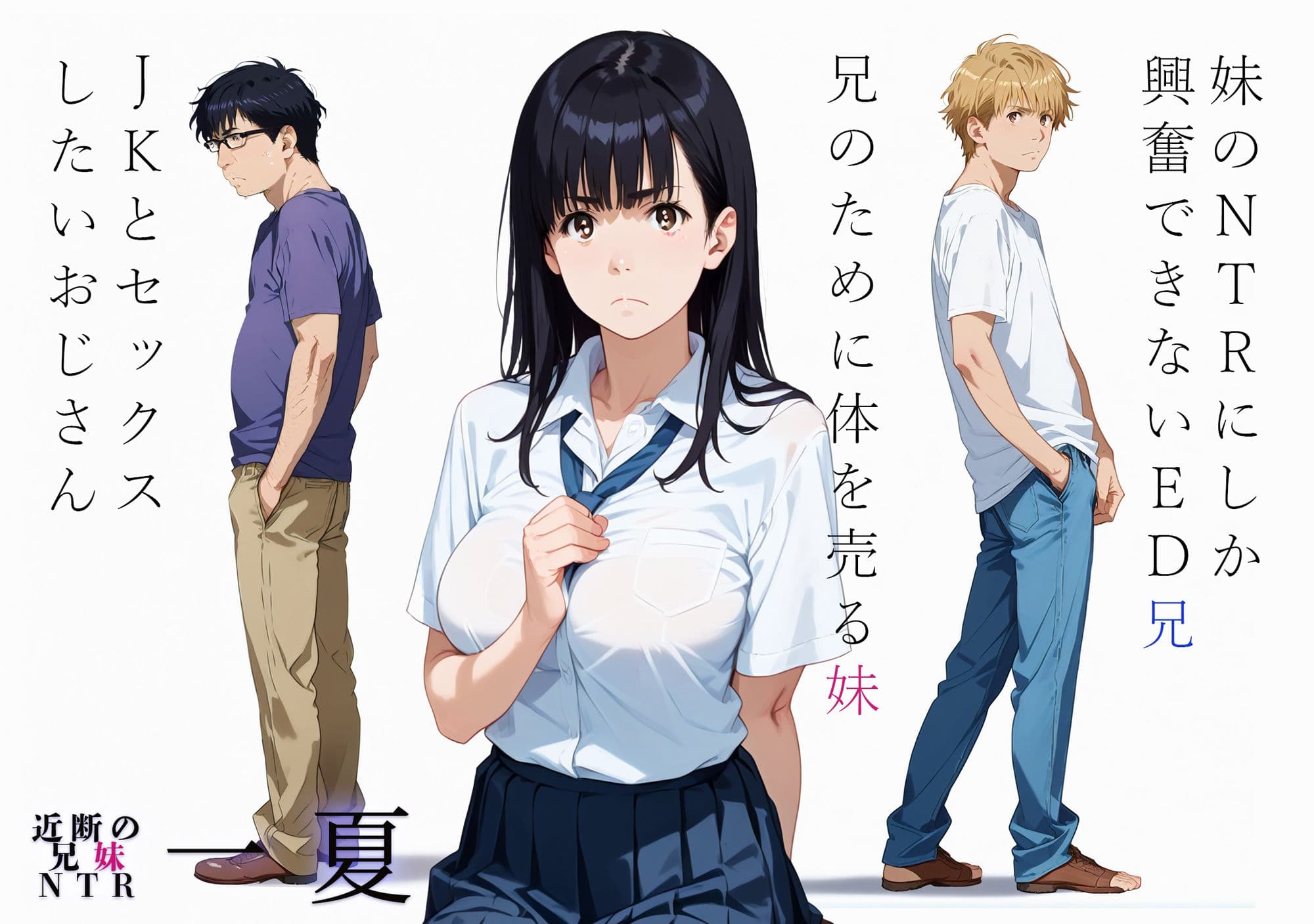 近断の兄妹NTR 一夏 サンプル 2