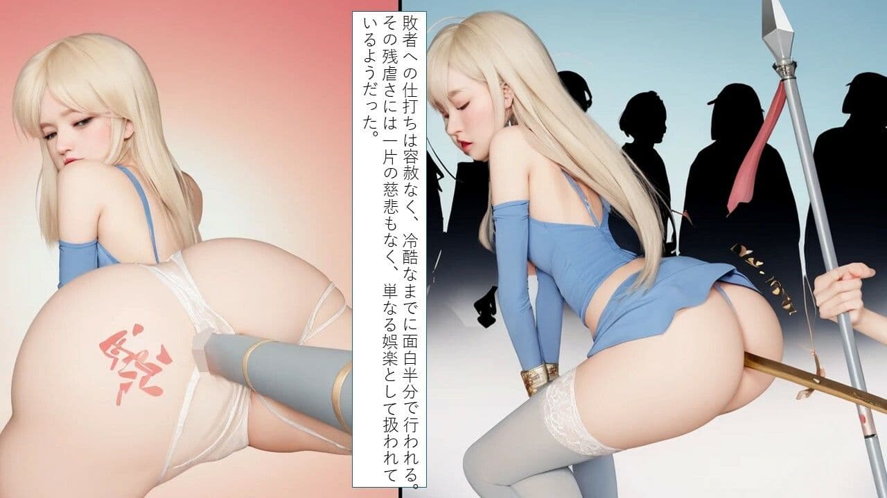 王女と女騎士のSM責め サンプル 2