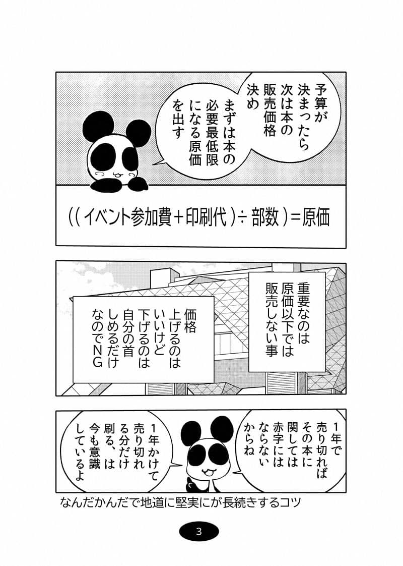 オリジナル同人て売れるの？＋オリジナル同人の電子書籍て売れるの？etc…〜なんだかんだ赤字出さず20年続いたよ記録〜 サンプル 3
