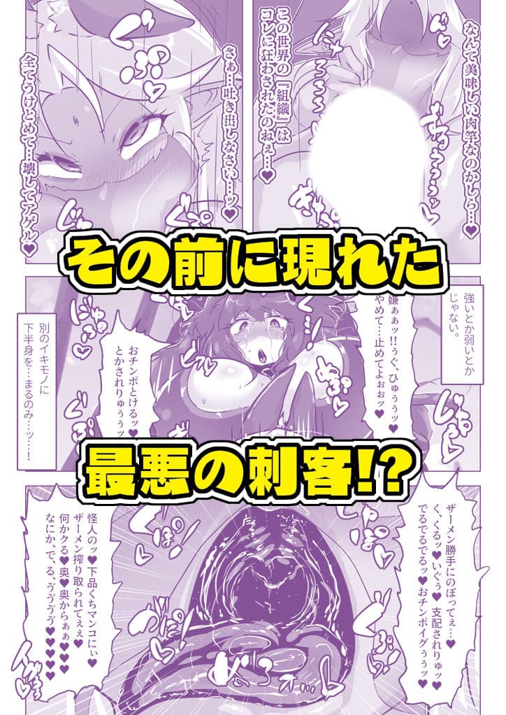 暴走母性ナキルディア ふたなり変身ヒロイン胎内回帰 サンプル 2