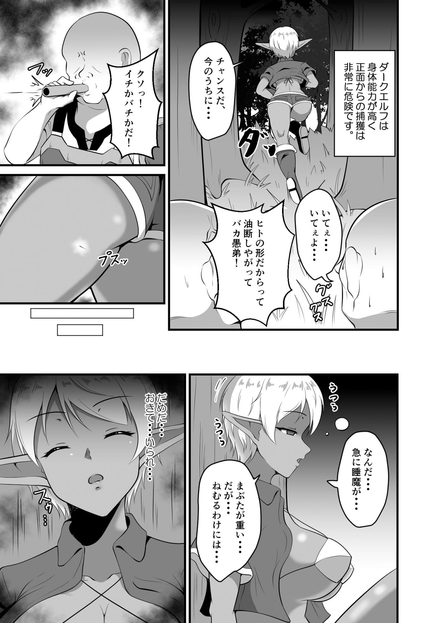 ダークエルフのつかまえかた サンプル 3