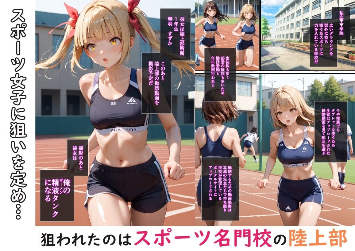 わからせ催● 陸上部編 vol.1 サンプル 1