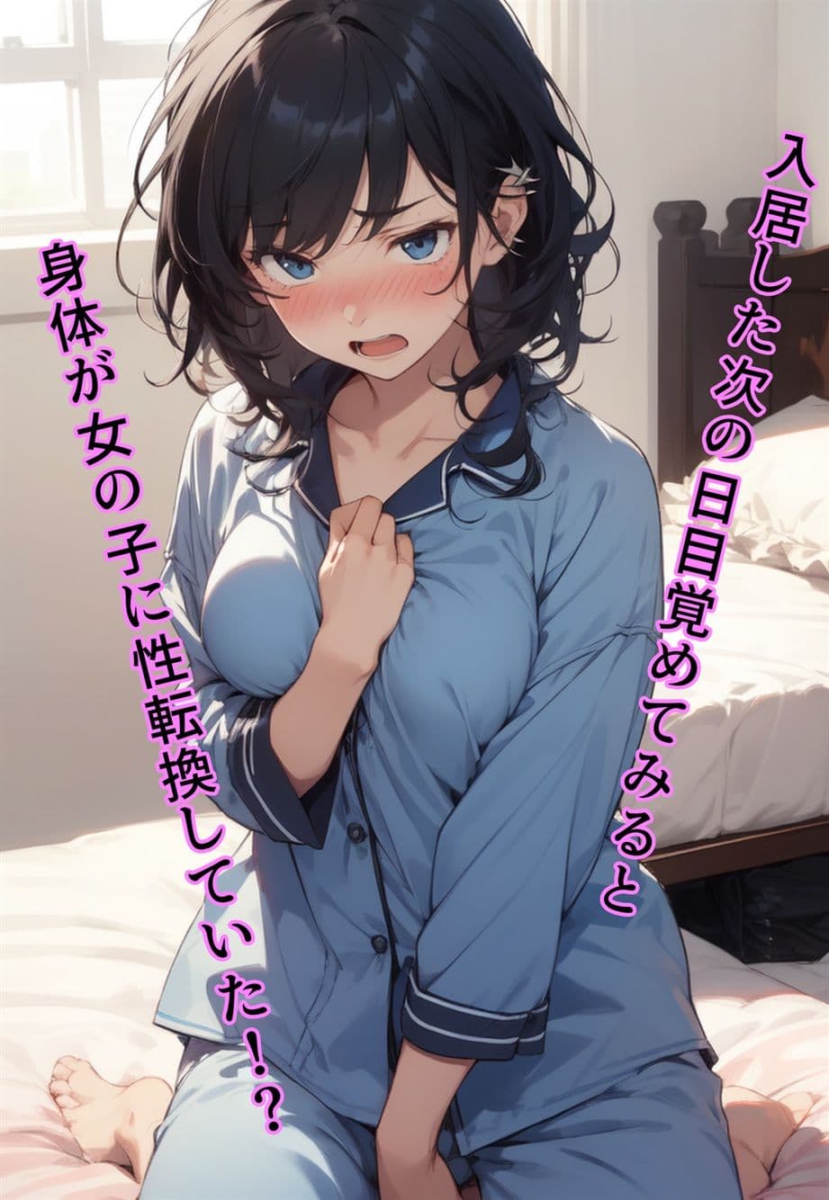 恐怖の女体化マンション！ 隣人お姉さんと百合地獄 サンプル 2