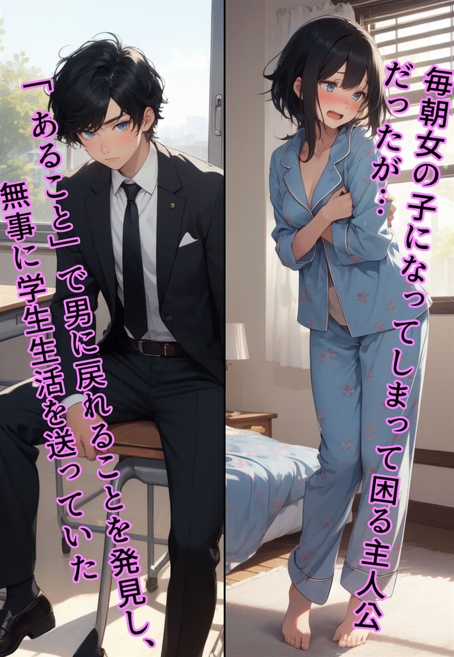 恐怖の女体化マンション！ 隣人お姉さんと百合地獄 サンプル 3