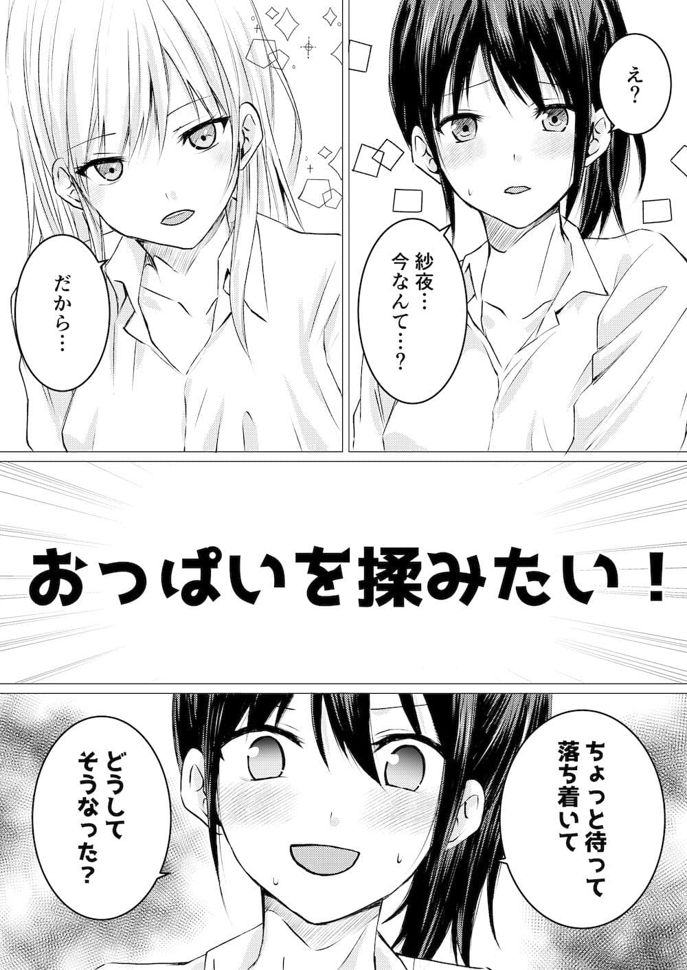 女の子だって、おっぱいを揉みたい! サンプル 1