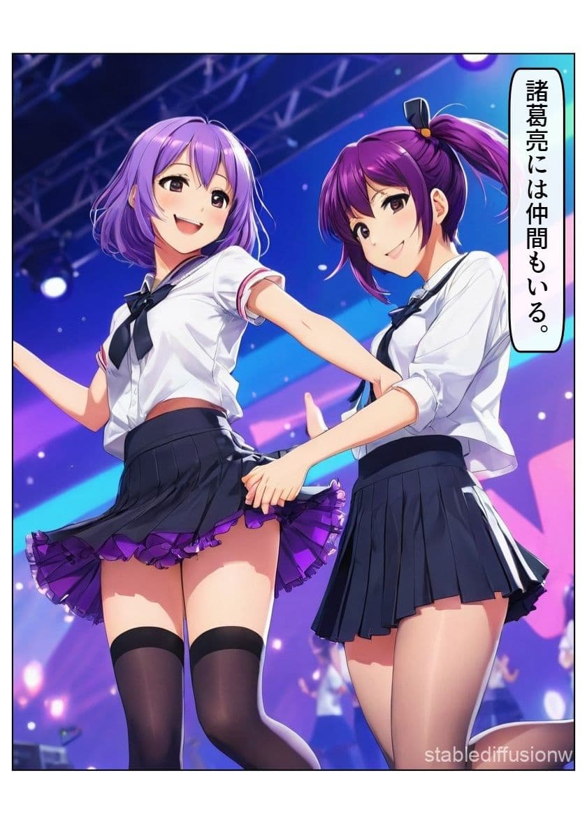 アイドル三国時代IX 紫 サンプル 1