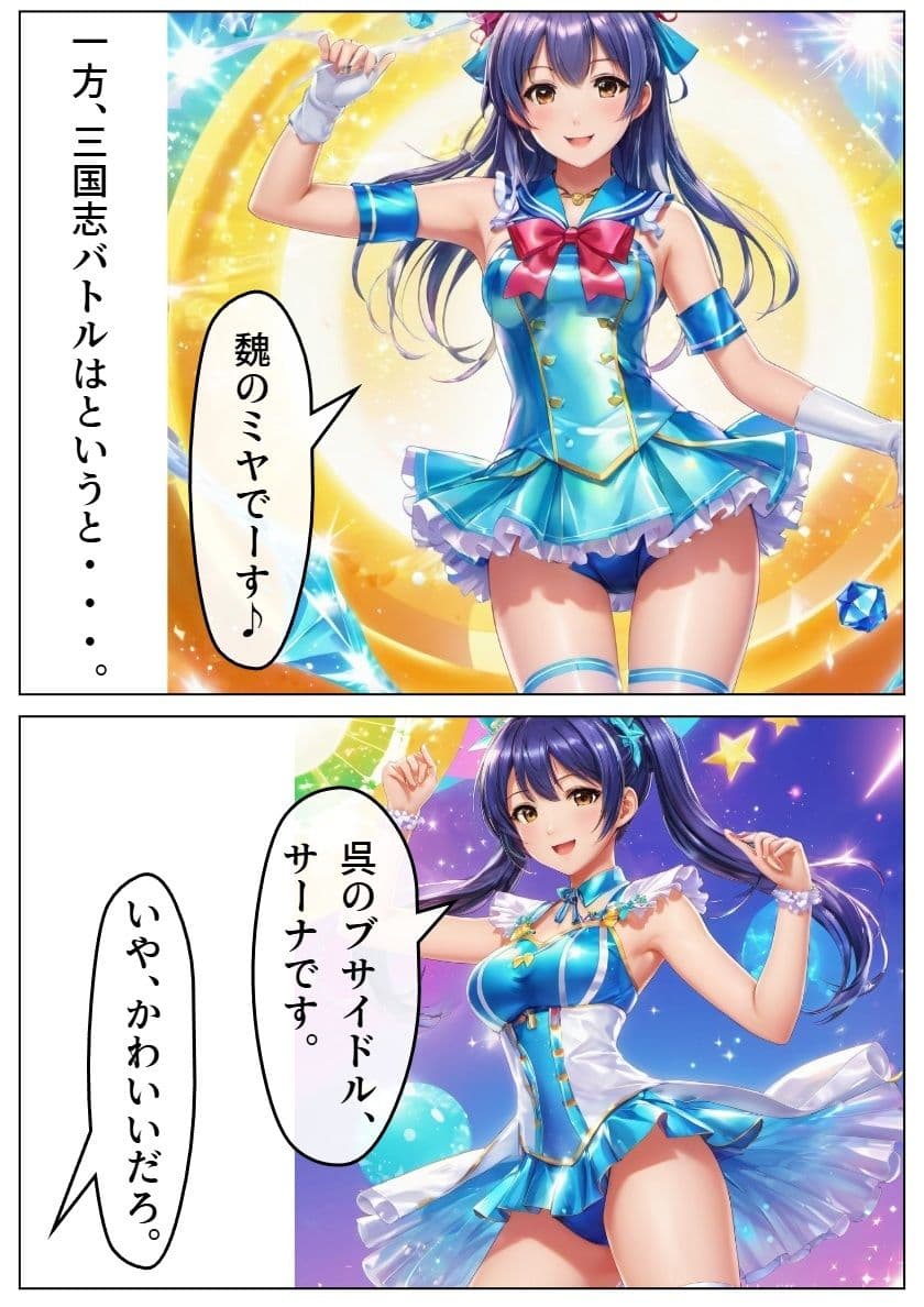 アイドル三国時代IX 紫 サンプル 2