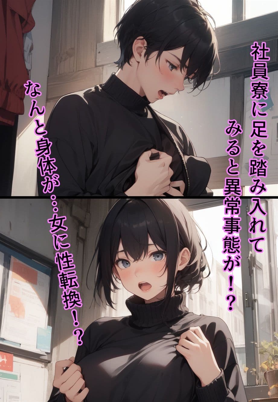 ブライド・ハウス〜入ったら「花嫁」化する物件に入居した男〜 サンプル 2