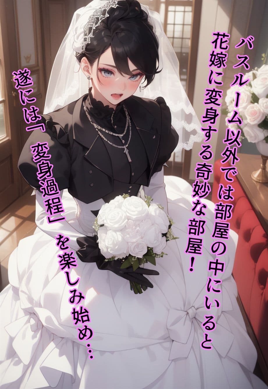 ブライド・ハウス〜入ったら「花嫁」化する物件に入居した男〜 サンプル 6