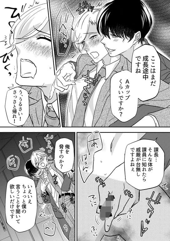 恥辱のオフィス〜女性化されたパワハラ上司〜 サンプル 2