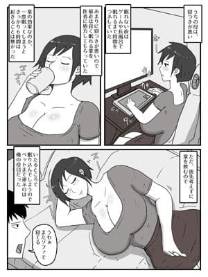 どこでも寝ちゃうお母さんにこっそり中出ししてる件 サンプル 1