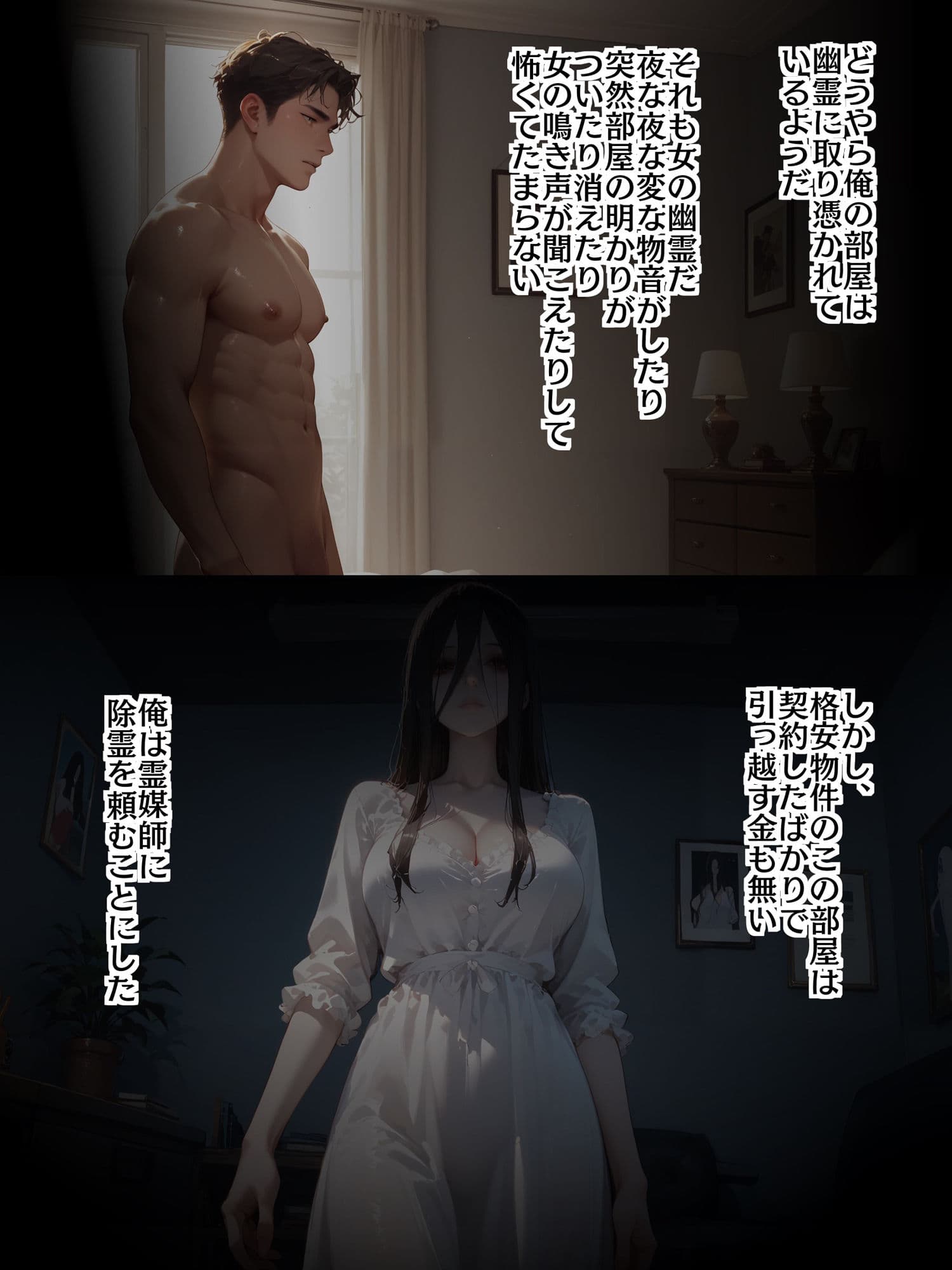 最近取り憑かれた女幽霊が昇天するまで中出しした件 サンプル 1