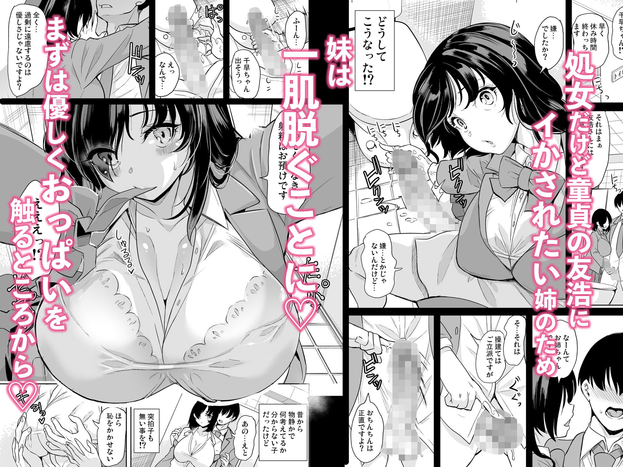 めんどくさい巨乳姉妹をセフレにした件 サンプル 2