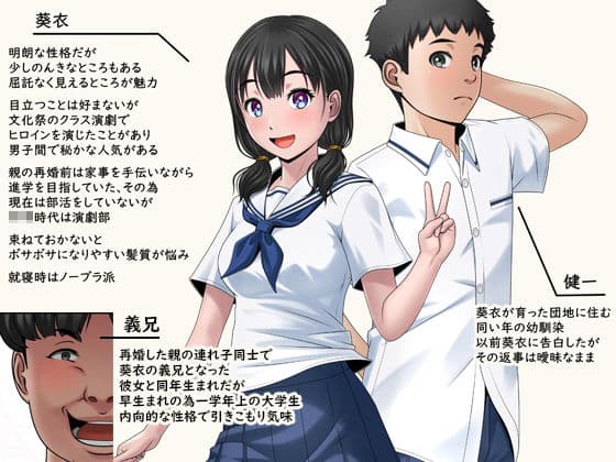 彼女のバッドラック〜親の再婚、できた義兄は性獣だった〜 サンプル 10