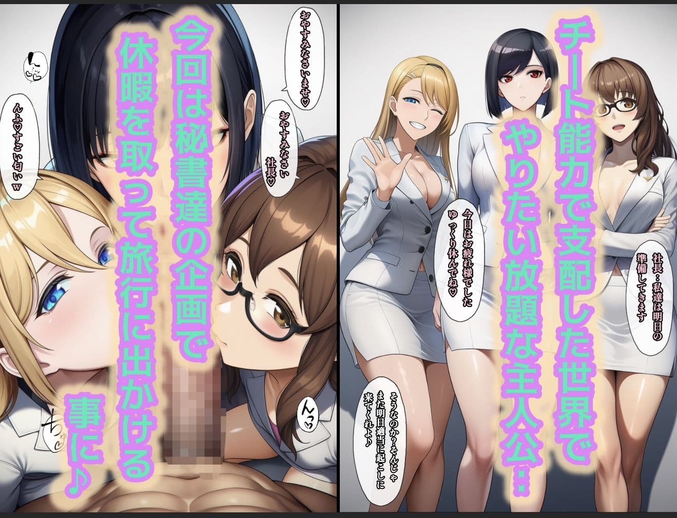 テンプレチート能力で世界を支配した男の後日談Re休暇編 サンプル 1