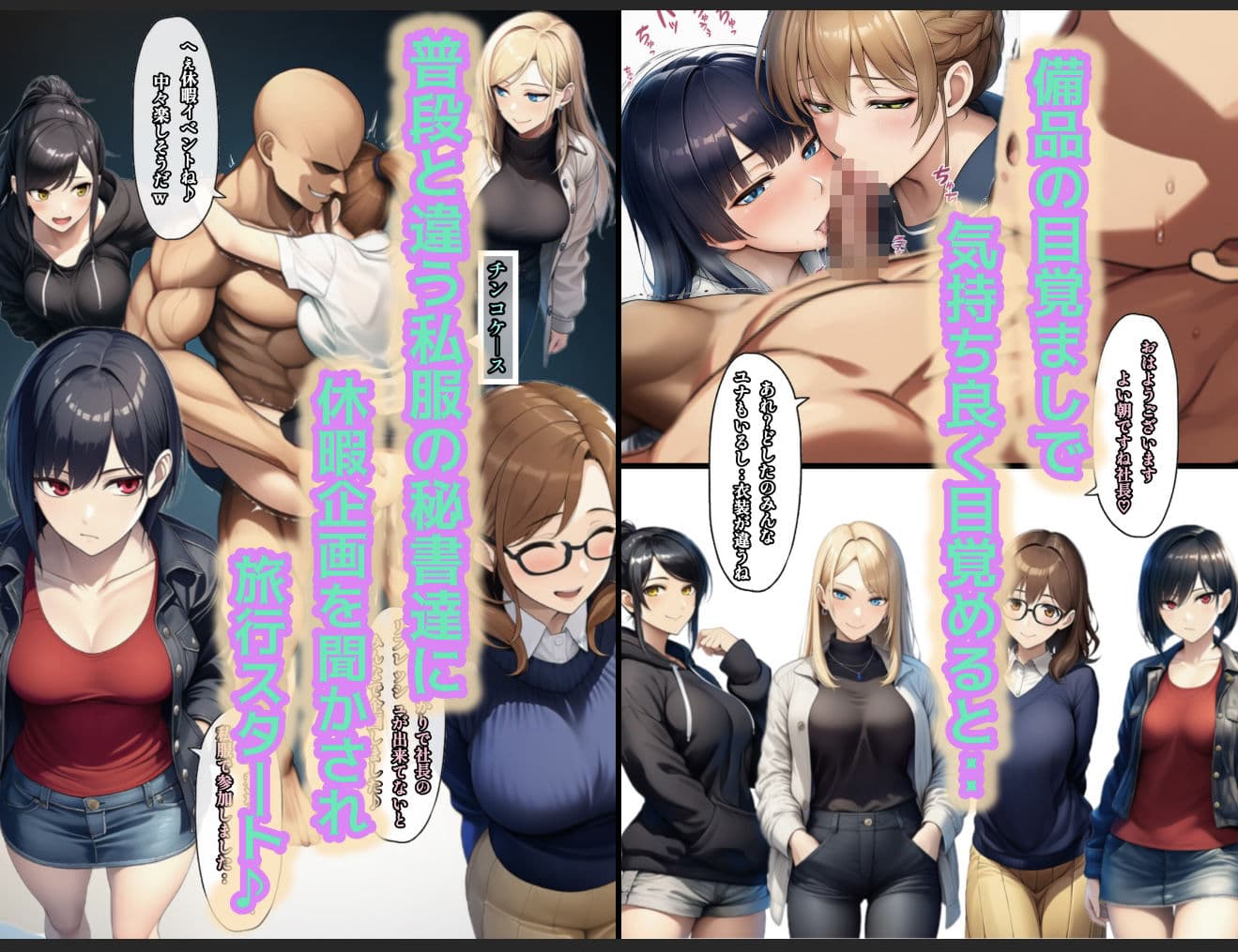 テンプレチート能力で世界を支配した男の後日談Re休暇編 サンプル 4